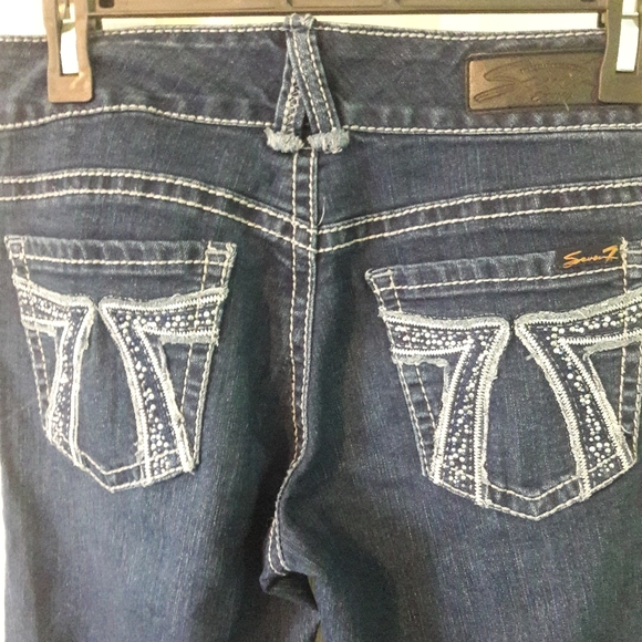 Seven Rhinestone Jeans - Picture 4 of 6